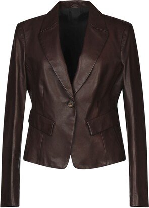 Suit Jacket Dark Brown