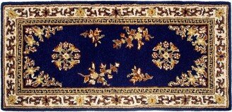 56 Long Minuteman International Oriental Rectangular Hearth Rug Blue - ACHLA Designs