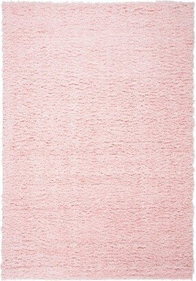 Madrid Shag MDG256 Power Loomed Area Rug - Blush - 3'x5'