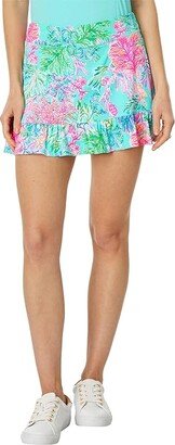 Cascadia Skort Upf 50+ (Celestial Blue Cay To My Heart) Women's Skort