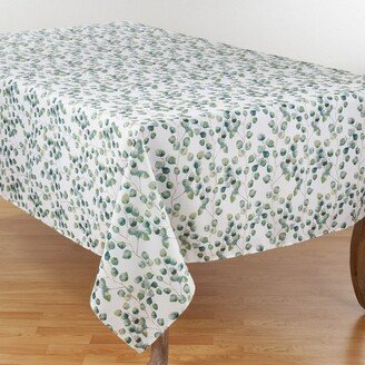 Saro Lifestyle Eucalyptus Leaf Design Tablecloth, Eucalyptus,