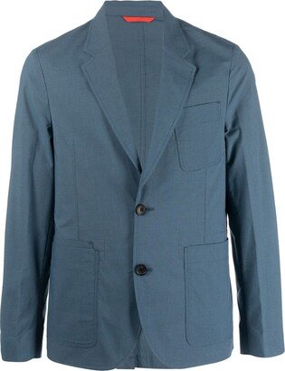 Single-Breasted Button-Fastening Blazer