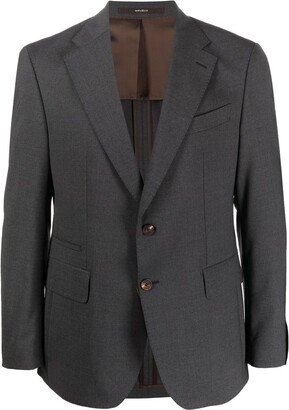 Single-Breasted Tailored Blazer-BT