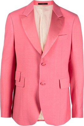 Single-Breasted Wool Blazer-BV