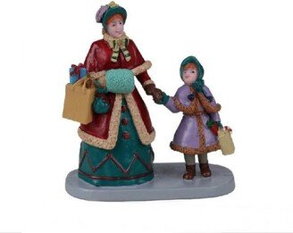 Lemax Holiday Shopping With Mum #22142 Caddington Christmas Village Figurines 2022 New Retail Packaging