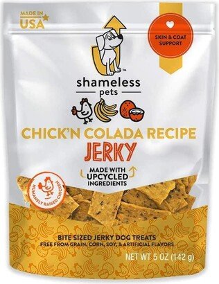 Shameless Pets Jerky Bite Dog Treats | Natural, Grain-Free, & No Artificial Flavors | Made w/Upcycled Ingredients & Responsibly-Sourced Meat in Usa |