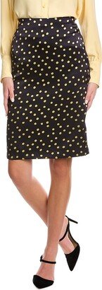 Chloe Silk Pencil Skirt