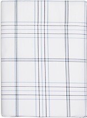 August Plaid Flat Sheet, Full/Queen