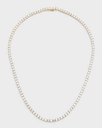 Neiman Marcus Diamonds 18K Yellow Gold Diamond Tennis Necklace, 18.6 ct.