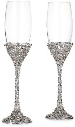 Olivia Riegel Isadora 2-Piece Flute Glass Set