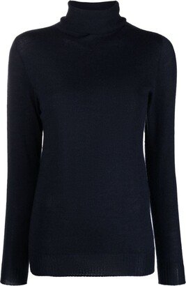 Roll-Neck Wool Jumper-AG