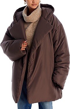 Oversized Hooded Sleeping Bag Car Coat