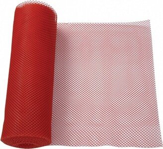 Bar Shelf Liner, Soft Plastic, 1 Roll - 2' x 40' ft, Red