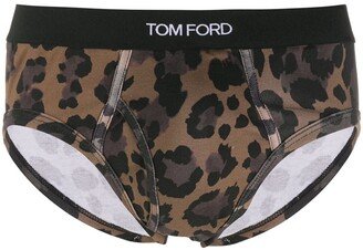 Leopard Cotton Briefs-AA