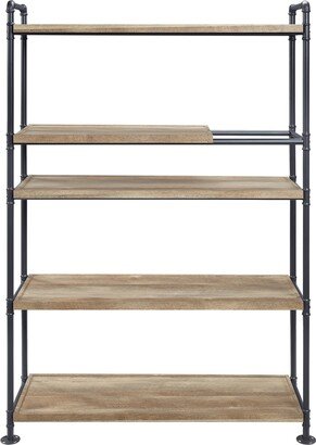 IGEMAN 5-Tier Brantley Bookshelf, 48''L*16''W*65''H, 86LBS