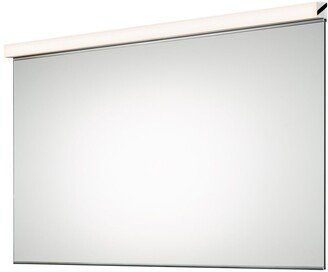 Vanity Polished Chrome Slim Horizontal LED Mirror Kit