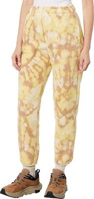 Campo Fleece Joggers (Barley Tie-Dye Print) Women's Casual Pants