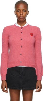 Layered Double Heart Cardigan