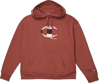 Plus Powerblend Hoodie (Sandalwood Red) Women's Sweatshirt