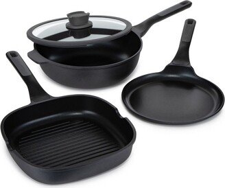 Stone 4Pc Non-stick Specialty Cookware Set