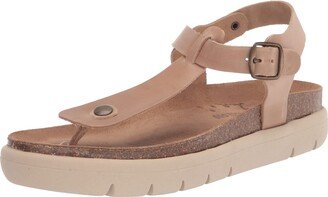 womens Footbed Thong Wedge Sandal