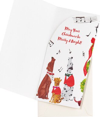 Caspari Money Holder Caroling Pets Pkg/4