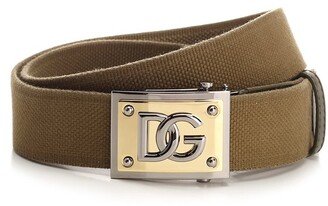 Logo Buckle Belt-AU