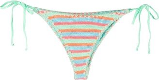 Marielle striped bikini bottoms