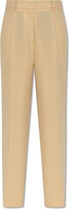 High Waist Wide Leg Trousers-AS