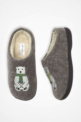 Women's Cozy Up Slippers by Walk With Me - Heather Grey Multi - 6