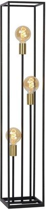 Netlighting Lucide Ruben Modern Floor Lamp 3xE27 Black