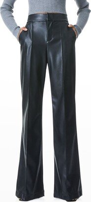 Dylan High-Waist Faux-Leather Pants