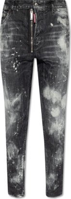 ‘Relax Long Crotch’ Jeans - Grey