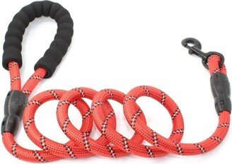 Doggy Tales Braided Rope Leash Red