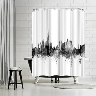 71 x 74 Shower Curtain, Dubai Skyline New 1 by Michael Tompsett - Art Pause