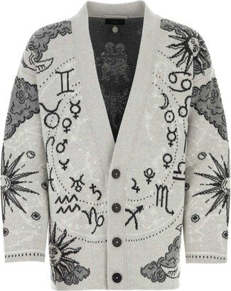 The Twelve Signs V-Neck Knitted Cardigan