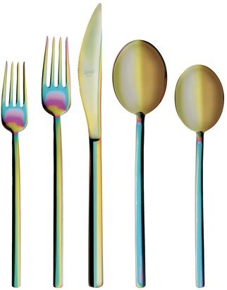 Due Ice Rainbow 5-Piece Flatware Set