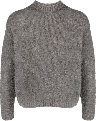Brushed Chunky-Knit Jumper