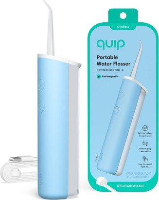 quip Rechargeable Cordless Water Flosser - Plastic | 2 Modes + 360º Tip