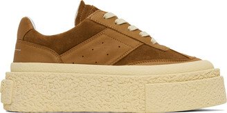 Tan Platform Sneakers