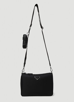 Re-nylon Crossbody Bag - Man Crossbody Bags Black One Size