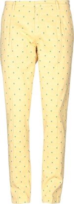 YAN SIMMON Pants Light Yellow