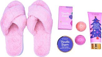 BROMPTON AND LANGLEY 7-Piece Deluxe Holiday Slipper Set