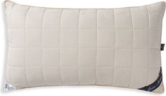 Microgel Linen Blend Quilted Pillow