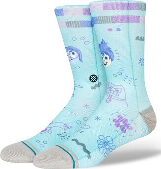 x Pixar Inside Out By Bubnis Mens Crew Socks