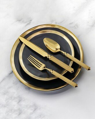 Torsade Gold 20-Piece Flatware Set