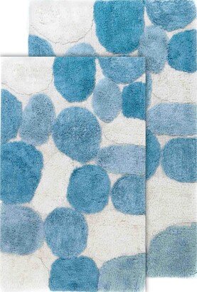 Pebbles 2 Piece Bath Rug Set