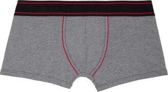 Gray Logo Boxers