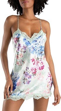 Madelyn Floral Satin Chemise