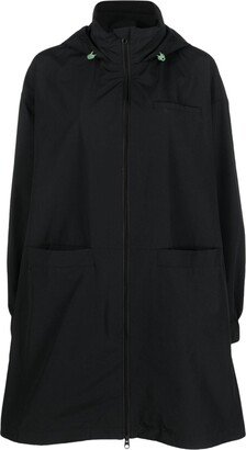 Bimba y Lola Long-Sleeve Hooded Trench